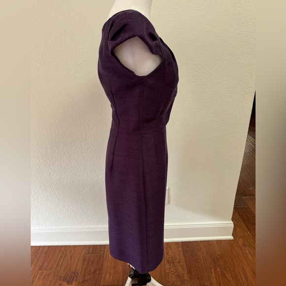 Antonio Milano women’s dress size 2 gorgeous purple fully lined zipped back - Picture 2 of 6